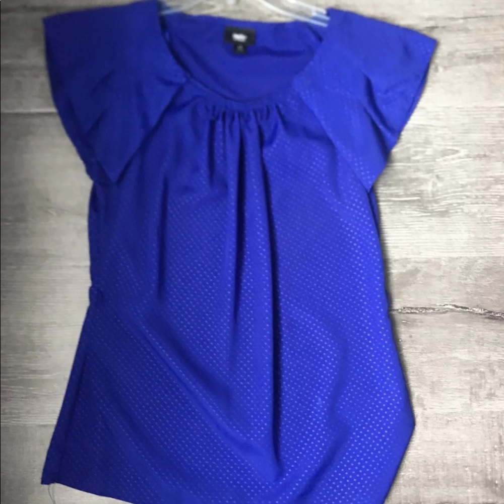 Beautiful blouse navy blue